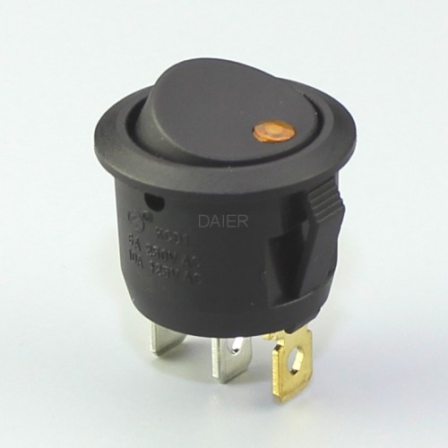 KCD1-5-101EN 24V Lamp Rocker Switch
