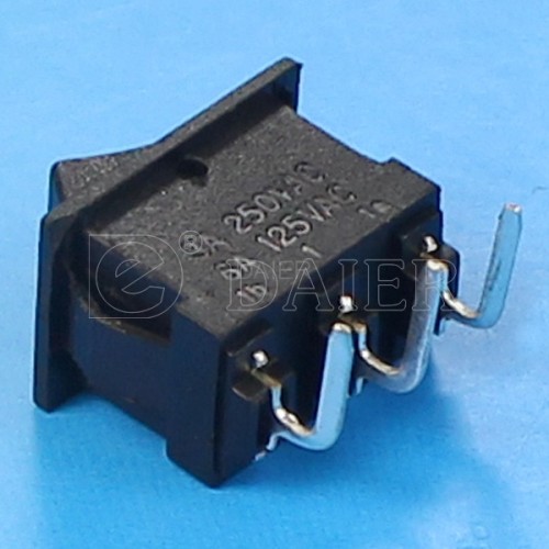 KCD5-102L Small Single Pole Rocker Switch