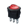KCD5-2-101N Mini Lighted Rocker Switch 12V