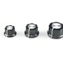 MF-A Silver Tone Top Rotary Knobs