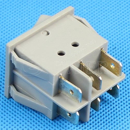 KCD2-4-2101EN Dual Pole Rocker Switch