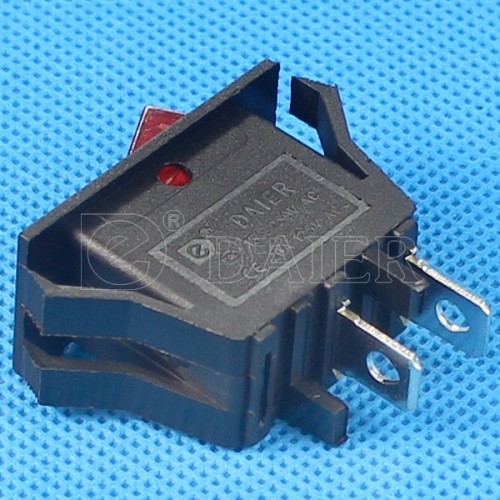 KCD3-2-101V 15 Amp Rocker Switch