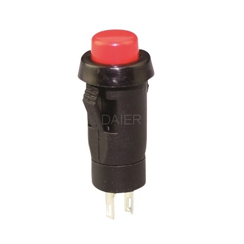 DS-211K SPST Latching Push Button Switch
