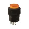 R16-503AD Plastic Round Switch with LED