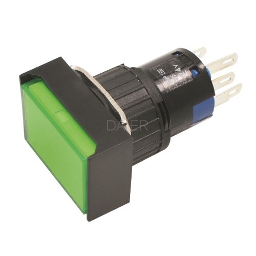 A16-11SJ-N Square Industrial Push Switch