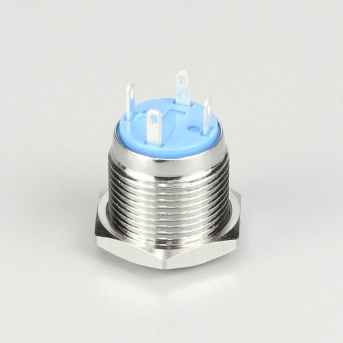 GQ16F-10E 16MM Ring LED Momentary Button