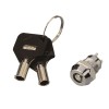 - 1NC - Key Switch with 2 keys barrel style 12MM ON OFF 2 wire 1NO SWITCH 