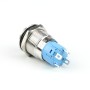 GQ12H2-10P Industrial Push Button On Off Switch with Power Led