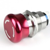 GQ22-11SR 22mm Momentary Push Button Round Switch