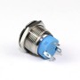 GQ19F1-10EP Momentary Contact Switch with Ring Power Illuminated