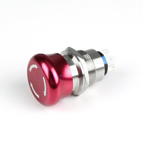 GQ22-11SR 22mm Momentary Push Button Round Switch