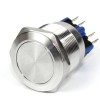 GQ25F-11 Stainless steel on off push button switch