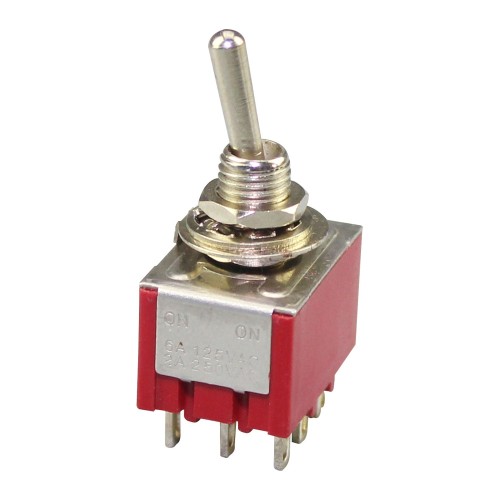 MTS-302 3PDT ON-ON Toggle Switch