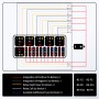 RB-R6F11-W1 11Way Pre-wired Relays and Fuses Relay Block Box