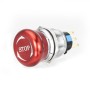LAS1-22-11SR 22MM Metal Emergency Stop Button