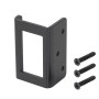 DS-S1-L Right Angle 1 Gang Aluminium Panel for Rocker Switch