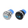 LAS3-16H-11EM-A/N-HORN 16mm High Button Momentary LED Lighted Push Button Horn Switch