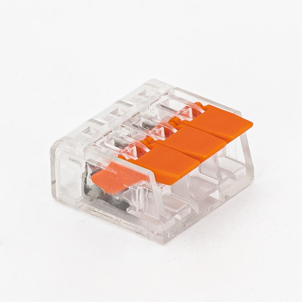 221-102, 221-103, 221-104, 221-105 221 Series Lever Nuts Compact Splicing Connectors Assortment