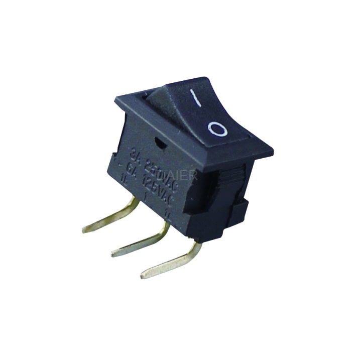KCD5-102L Small Single Pole Rocker Switch