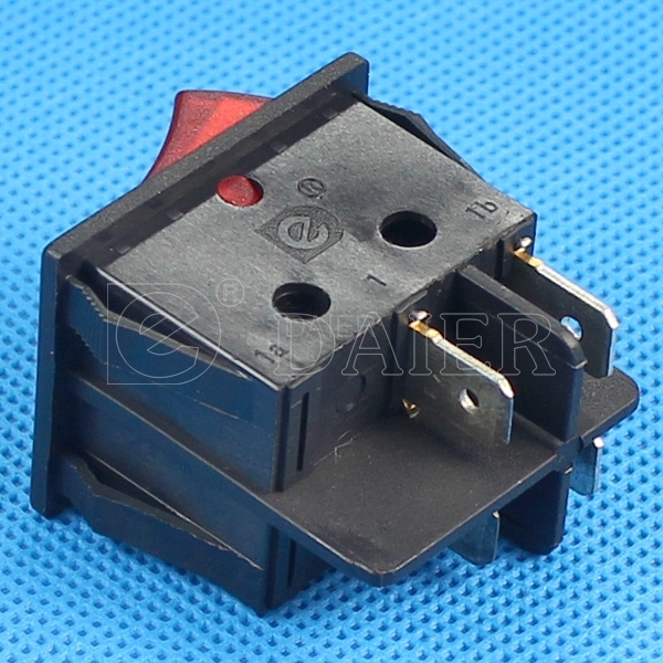 KCD2-2-201N 12V Illuminated Rocker Switch