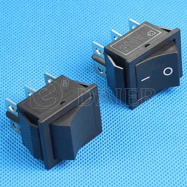 KCD2-202 Double Pole Double Throw Rocker Switch