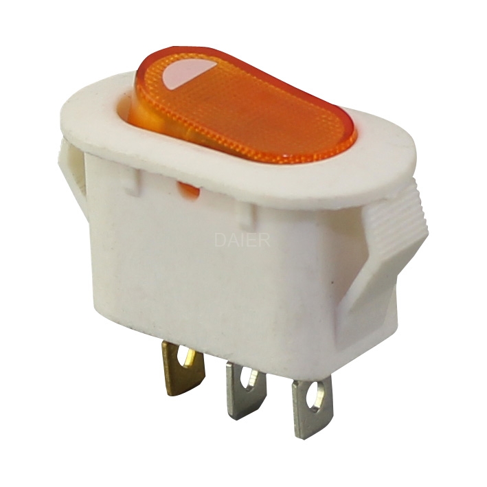 KCD3-18-101N Rocker Switch 3 Pin|Medium Rocker Switch-Daier