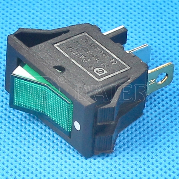 KCD3-2-101NV 12V Led Rocker Switch