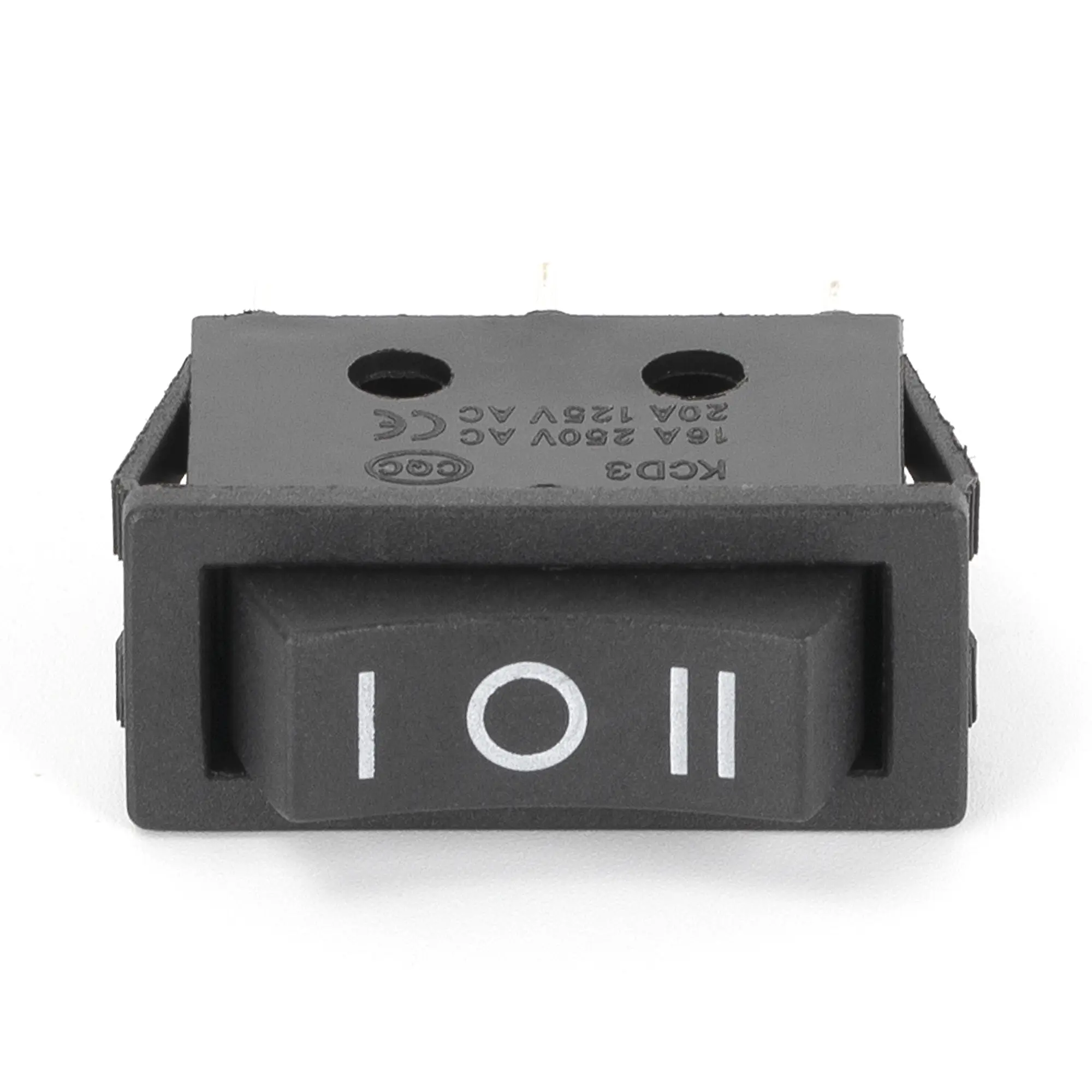 KCD3 16A/250V 20A/125V 3 Konumlu SPDT Sallanan Anahtar - Mandallı