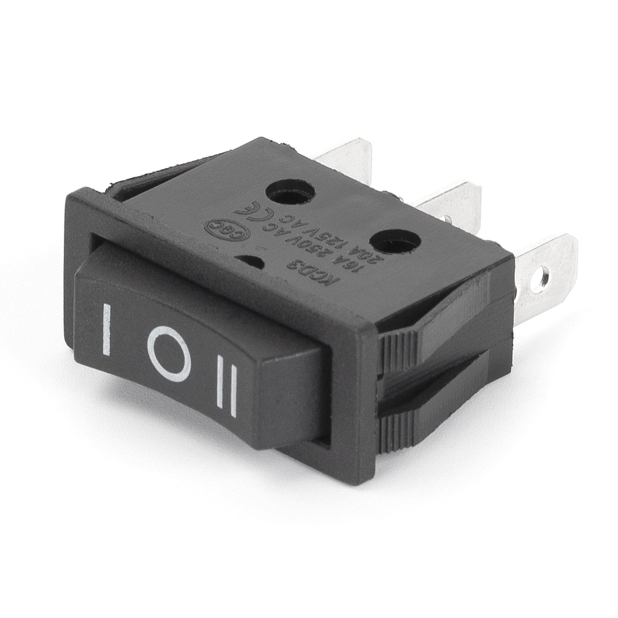 KCD3-4-103/123 16A/250V 20A/125V Latching/Momentary ON-OFF-ON 3 Position SPDT Rocker Switch