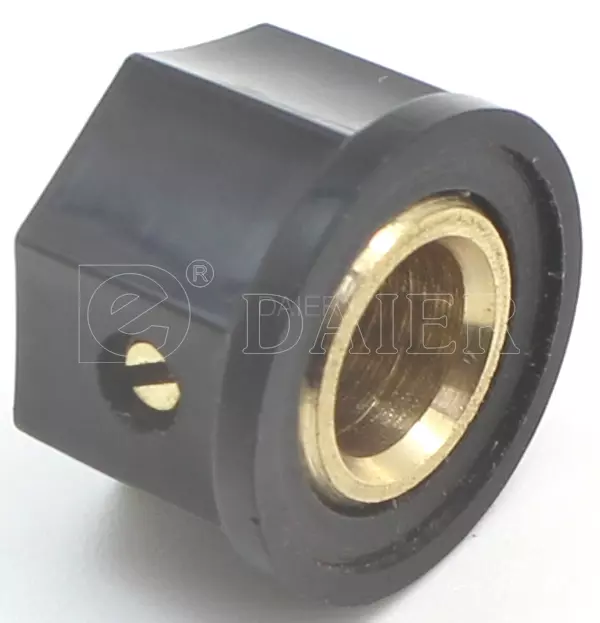 KN-1250 Mini Fluted MXR Pedal Knobs Without Skirt - 15mm