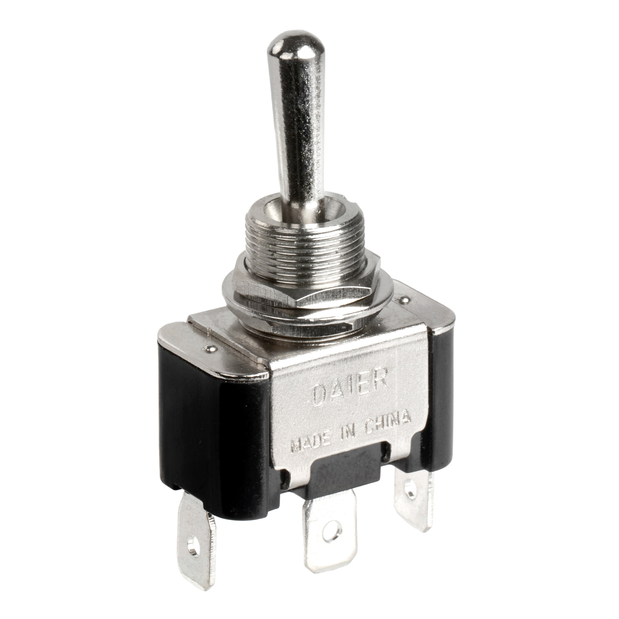 KN3A 15A 250VAC / 20A 12VDC SPDT 3 Pin Toggle Switch Panel Mount with Screw/PC Terminals