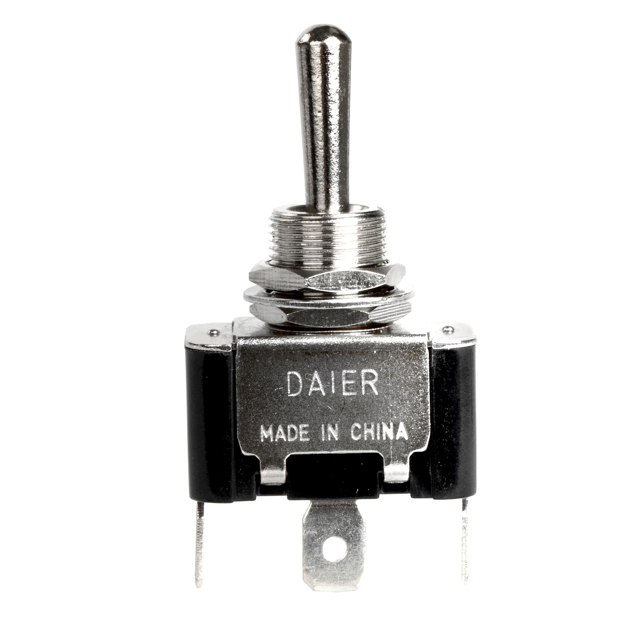KN3A 15A 250VAC / 20A 12VDC SPDT 3 Pin Toggle Switch Panel Mount with Screw/PC Terminals