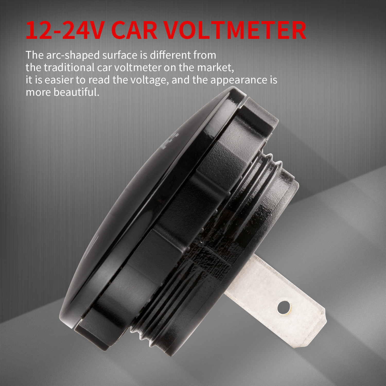 DS4010W Auto 12V 24V Waterproof LED Digital Display Car Voltmeter
