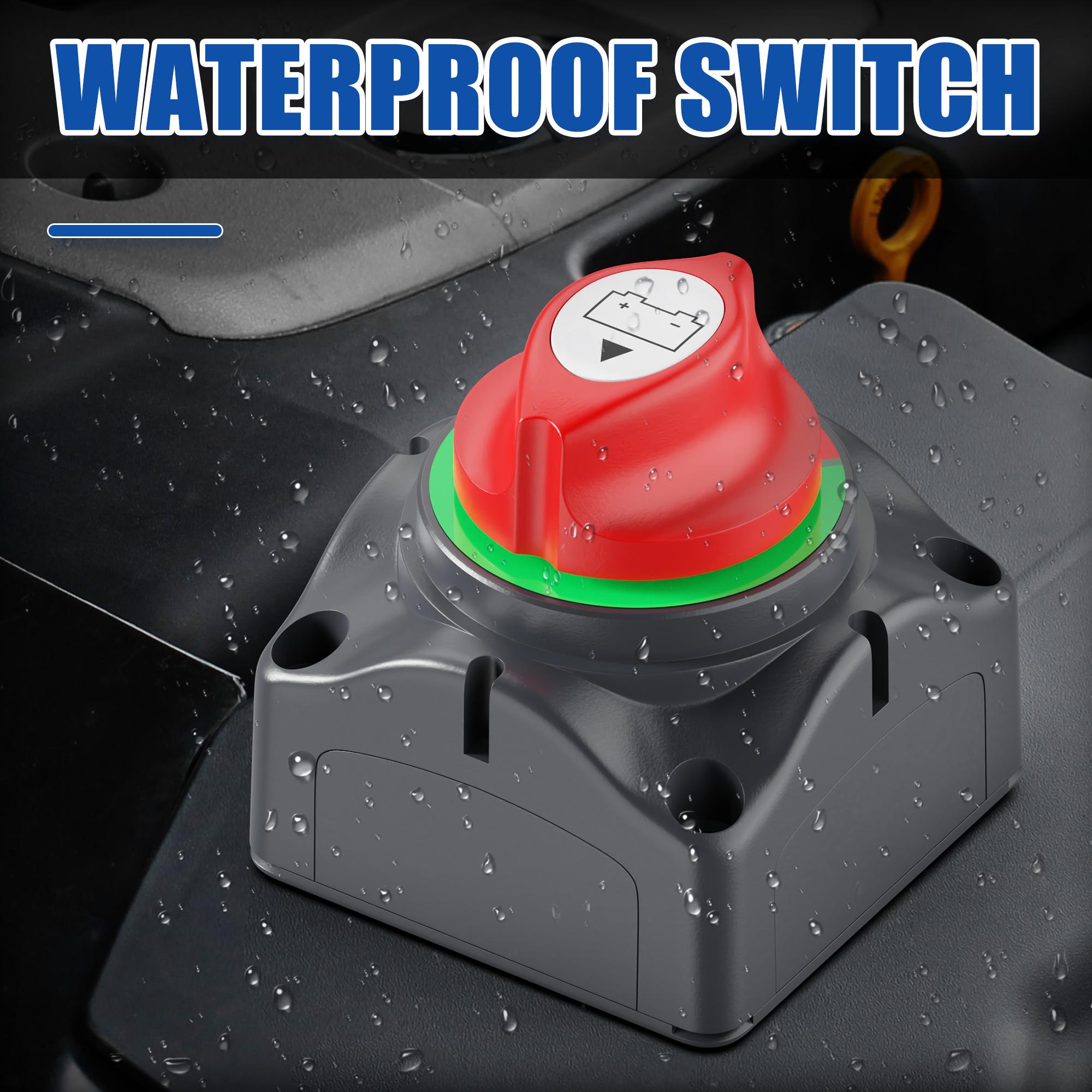 ASW-A701S 12V-48V 200A 1-2-Both-OFF Heavy Duty Battery Isolator Switch