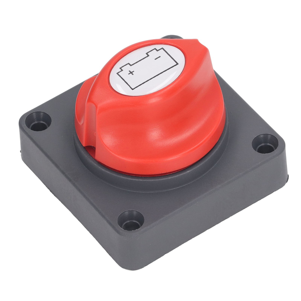 ASW-A702 275A 12-48V DC ON/OFF Marine Battery Disconnect Switch Panel Mount Isolator for Preventing Battery Drain