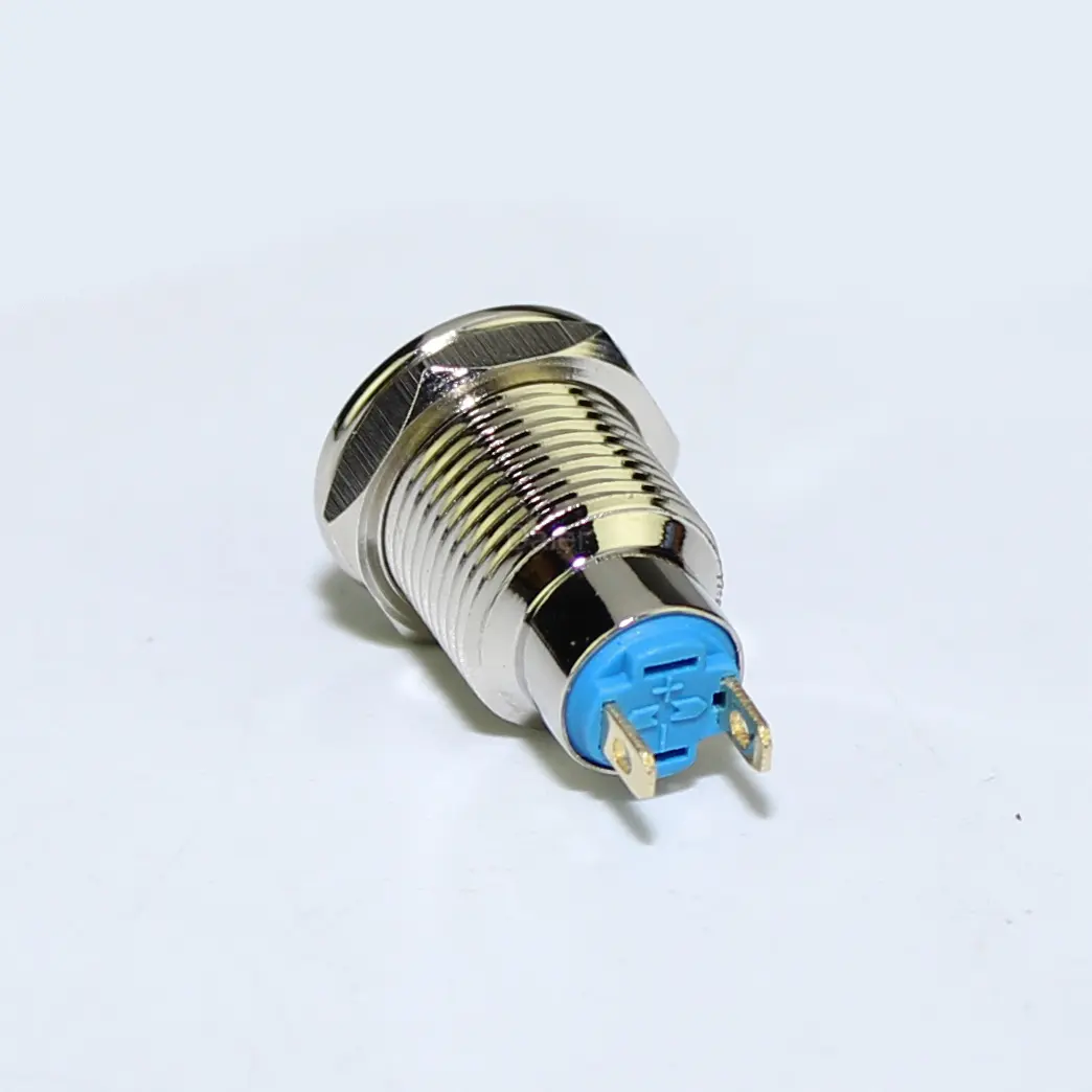 10 Pack N/C Push Button Switches – 3A 3 Amp AC/DC, Normally Closed, Solder Lug, Made In USA
