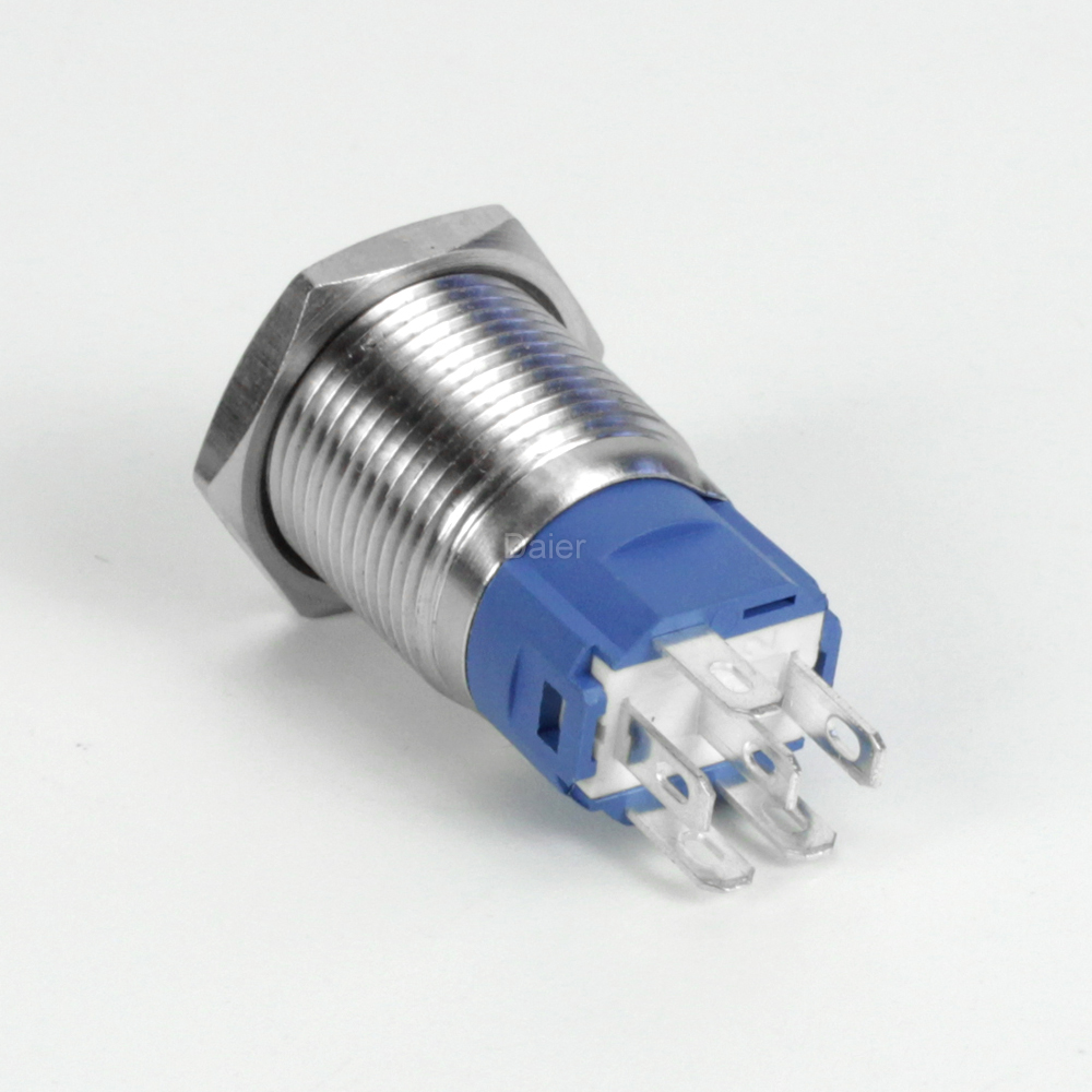 LAS3-16F-W11EP 16MM LED Power Button Switch
