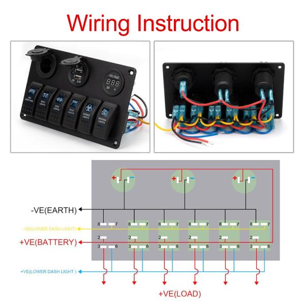 PN-L6S3 Wiring instruction