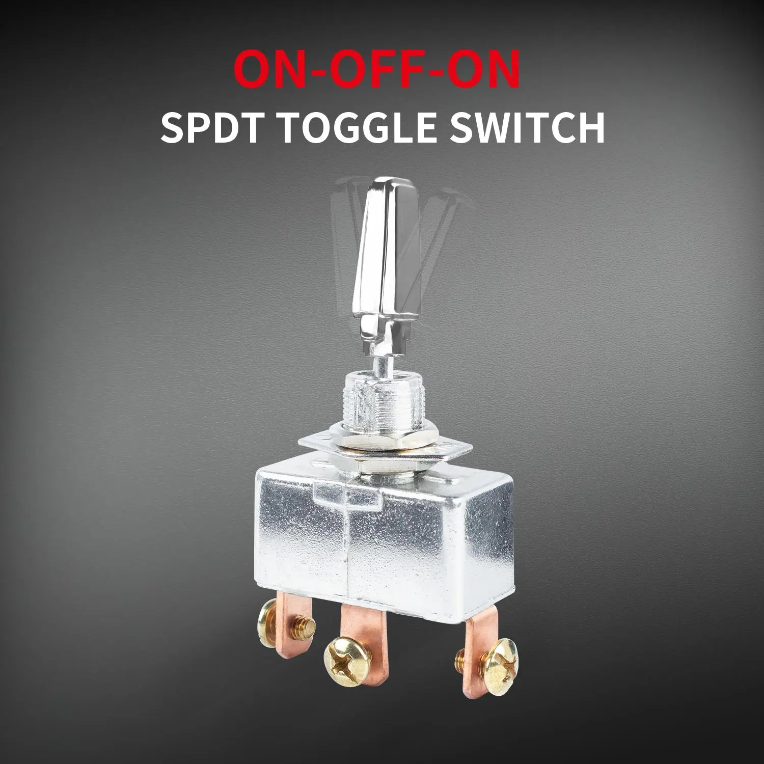 2-Pack Rubber Waterproof Toggle Switch Covers - 12.5mm, By RS