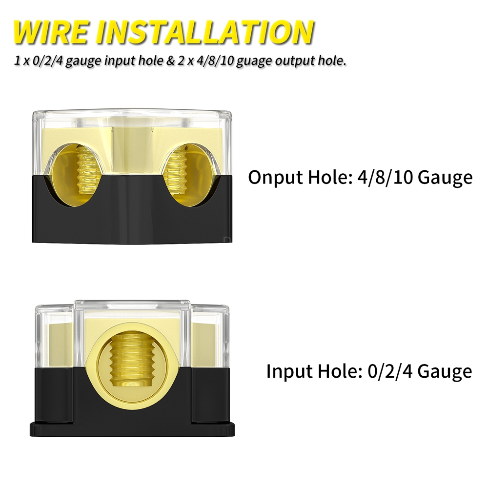 DB-43 2 Way Battery Ground Distribution Block