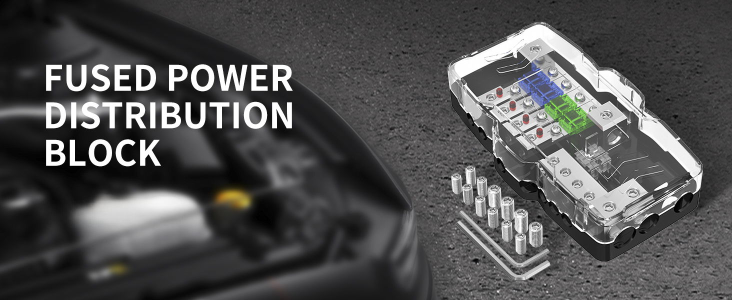 AFS-30 Fused Power Distribution Block