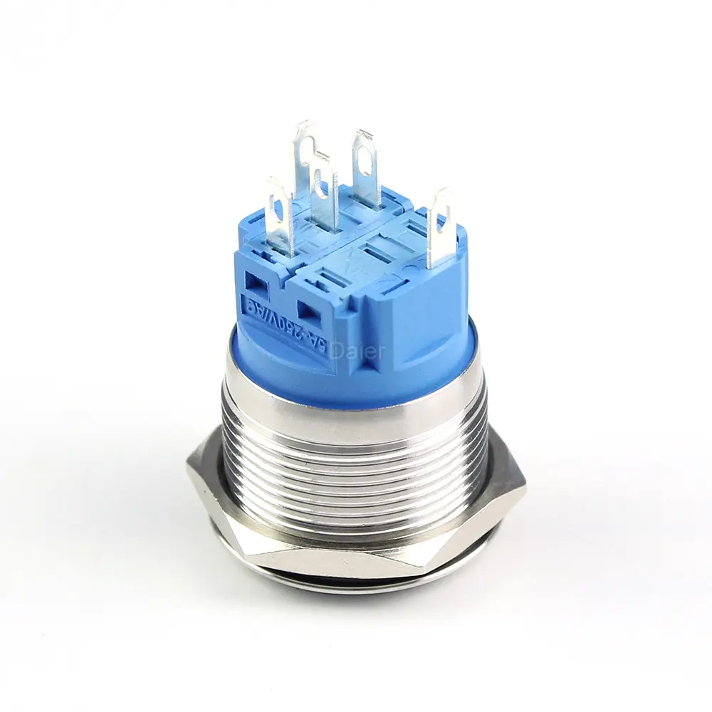 Blue Mash 3rdデモ音源 LAS3-22F-11EPM Power Symbol LED PushButton - DAIER