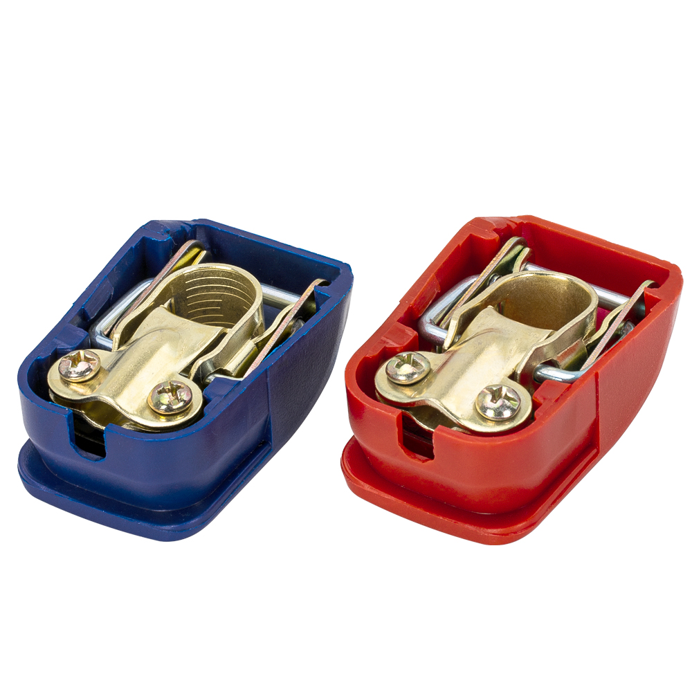 ASW-A901/A902 Battery Quick Disconnect Terminal Clamps Positive & Negative Connectors for Top Post Auto & Marine Batteries
