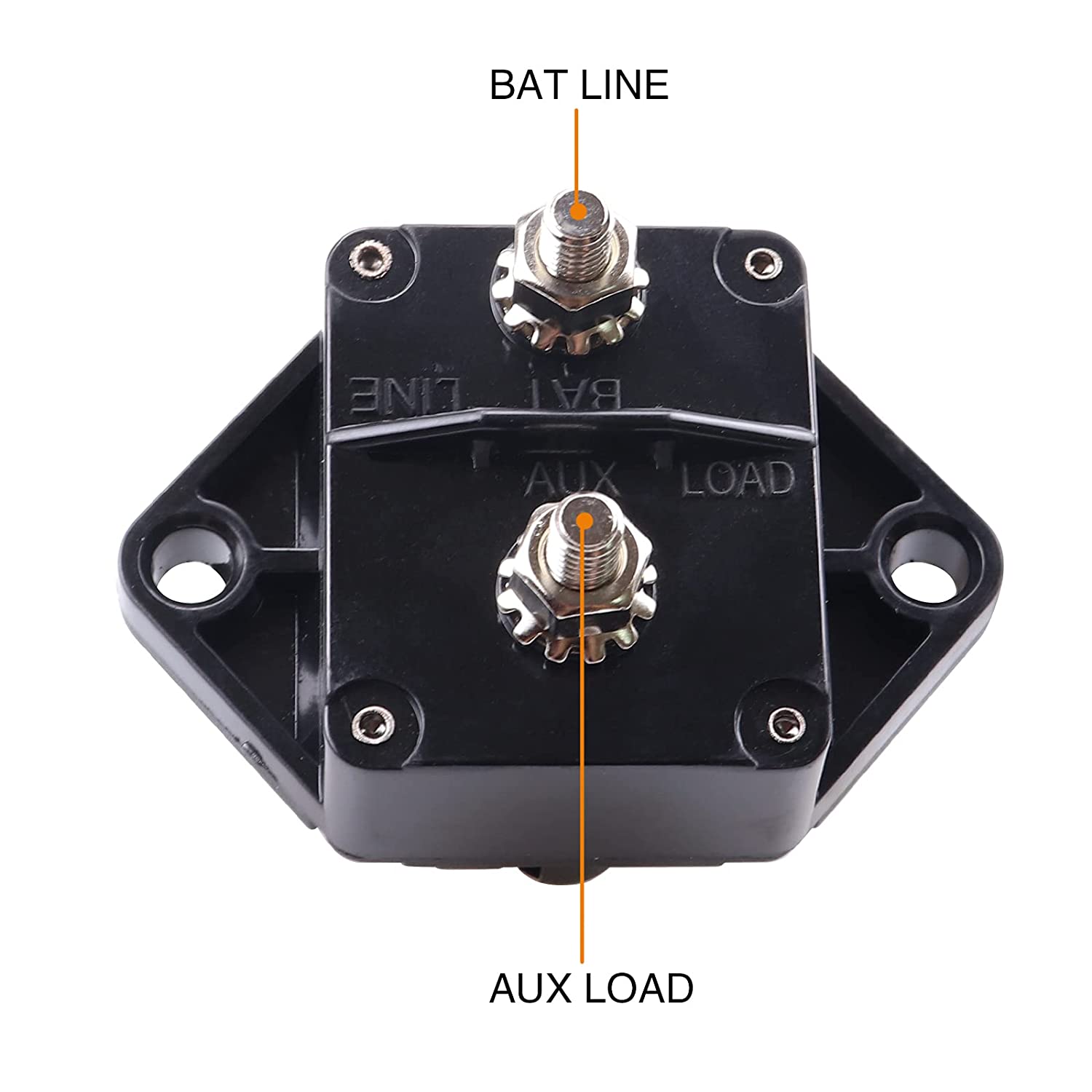 CB-06 Waterproof Hi-Amp Panel Mount Circuit Breaker