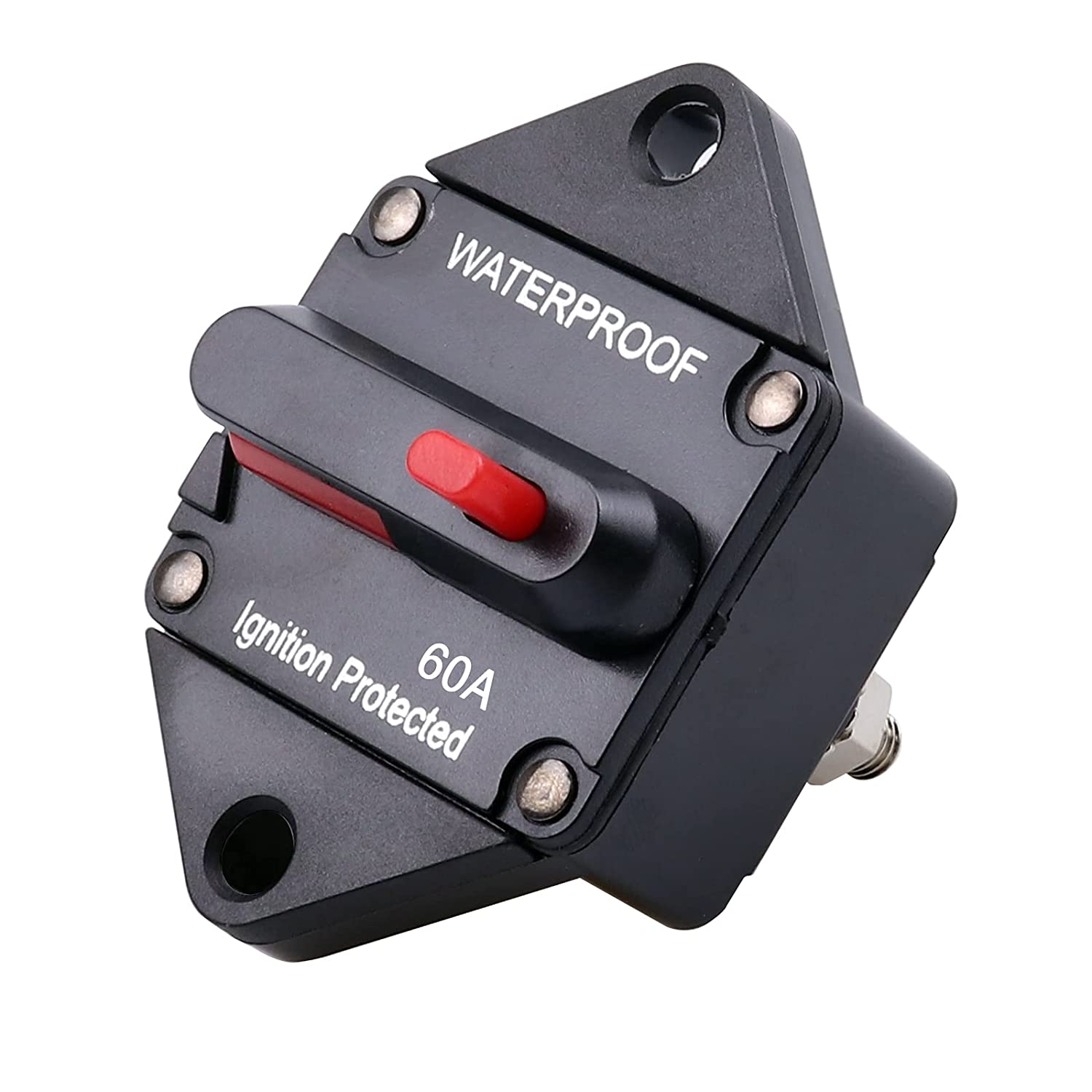 CB-06 Waterproof Hi-Amp Panel Mount Circuit Breaker