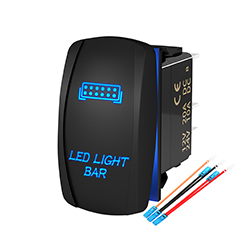 DR-A11L27GBL-LJ34 LED Light Bar Toggle Switch