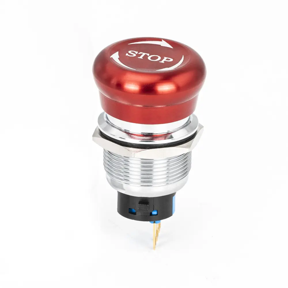 Power Switch LMB22 ATI Red 22mm Emergency Stop Push Button Switch