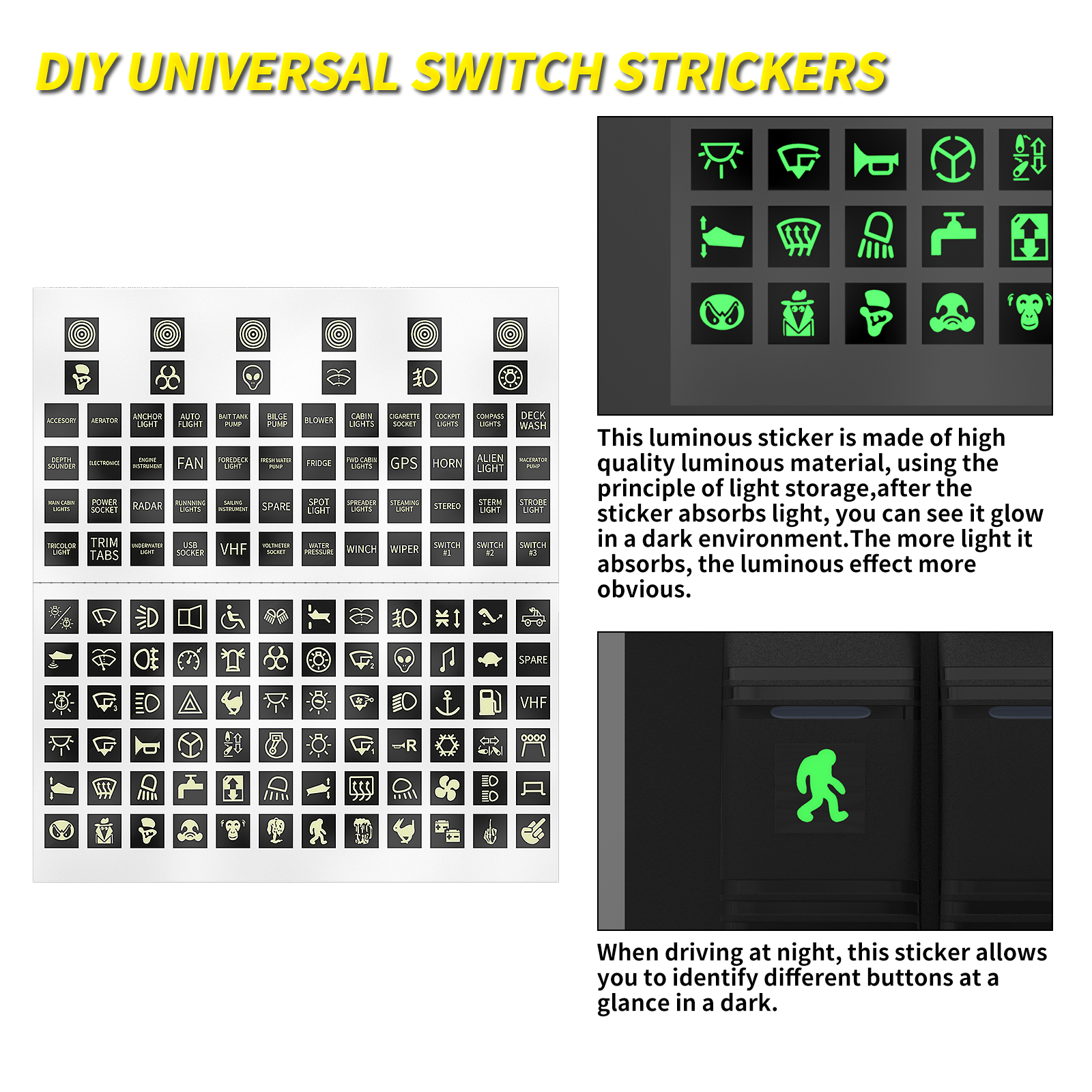PN-1816-A11813ABL 6 Gang Rocker Switch Panel