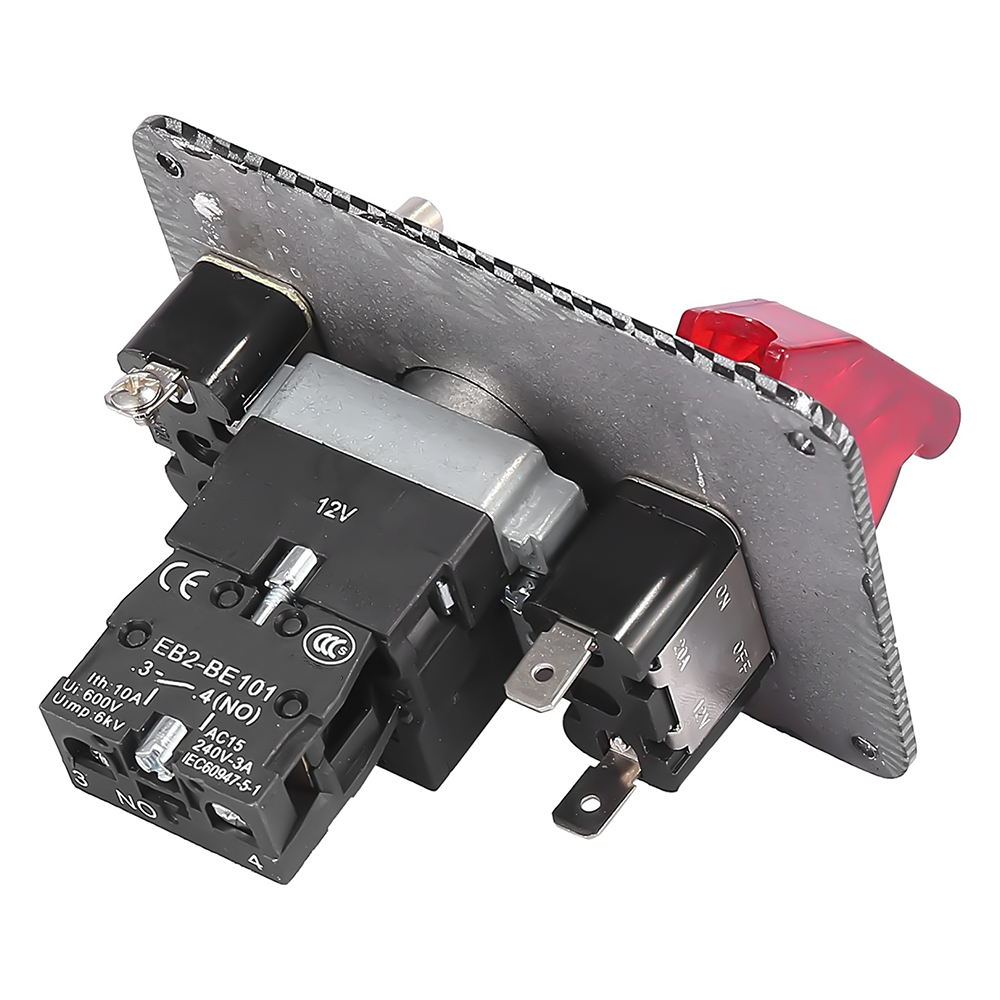 PNSAC2 3 In 1 12V Race Car Switch Panel Kit DAIER