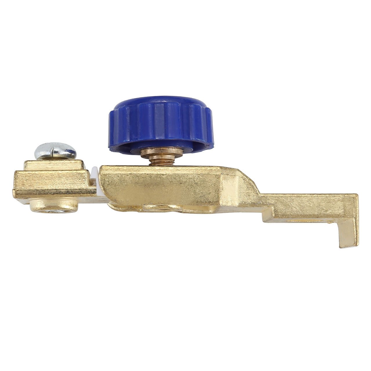 56-00024 80A 6/12V DC Motorcycle Battery Disconnect Switch Compact Top Post Isolator with Blue Knob for 6mm Terminals